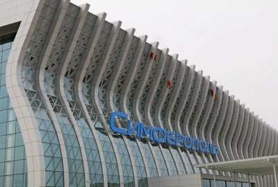 Новый терминал аэропорта Симферополя принял первых пассажиров