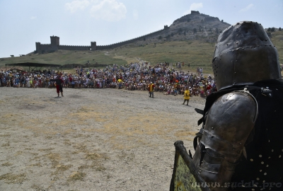 В середине июля Судакскую крепость «захватят» рыцари