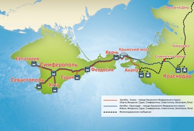 Дорогу из Краснодара в Крым включили в перечень федеральных трасс